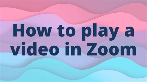 How to Play Video on Zoom: A Symphony of Digital Chaos and Order