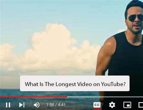 What is the longest YouTube video ever, and why does it feel like time slows down when you watch it?